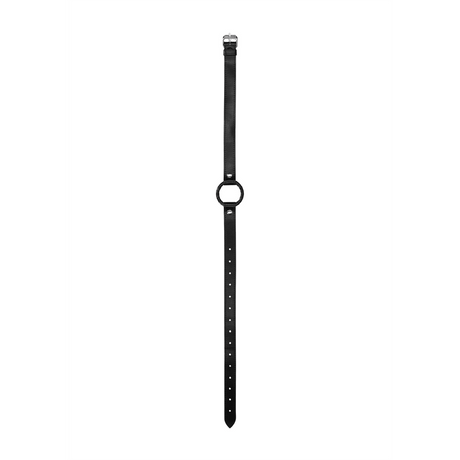 Knebel Ouch mit O-Ring und Lederriemen Schwarz 67,5 cm – Ansicht 5