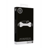 Knebel Ouch Puppy Play mit Knochen aus Silikon 62,5 cm Weiß – Ansicht 2