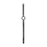 Knebel Ouch Silikonring mit Lederriemen Schwarz 57 x Ø 5 cm – Ansicht 5