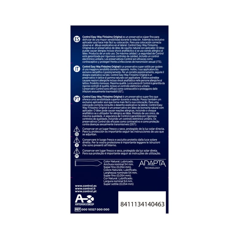 Kondom Adapta Easy Way Finissimo 10 St. – Ansicht 2