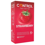 Kondom Adapta Strawberry 12 St.
