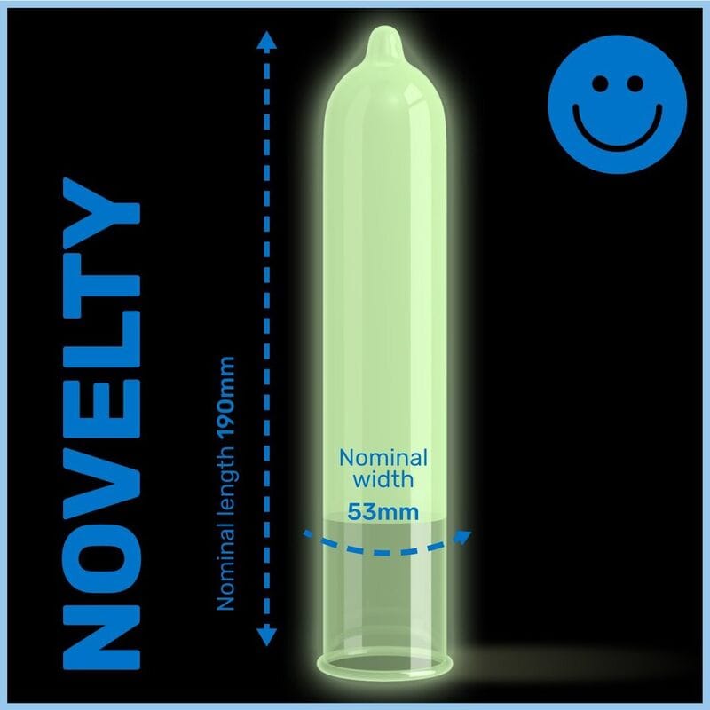 Kondom Glow in the Dark 3 St. – Ansicht 2