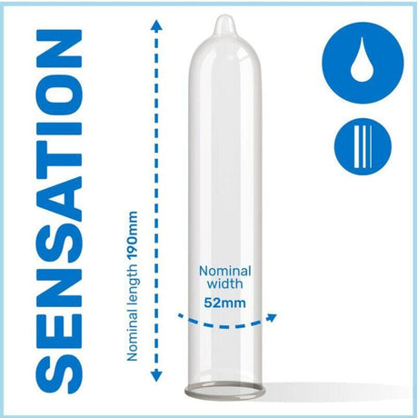 Kondom Kondome Sensitive Beutel 144 St.