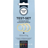 Kondom Testset mit 3 Kondomen in Verschiedenen Grössen + Massband