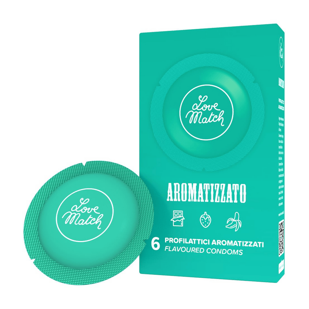 Kondome Aromatizzato mit Geschmack 6 Stück