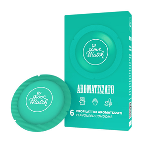 Kondome Aromatizzato mit Geschmack 6 Stück