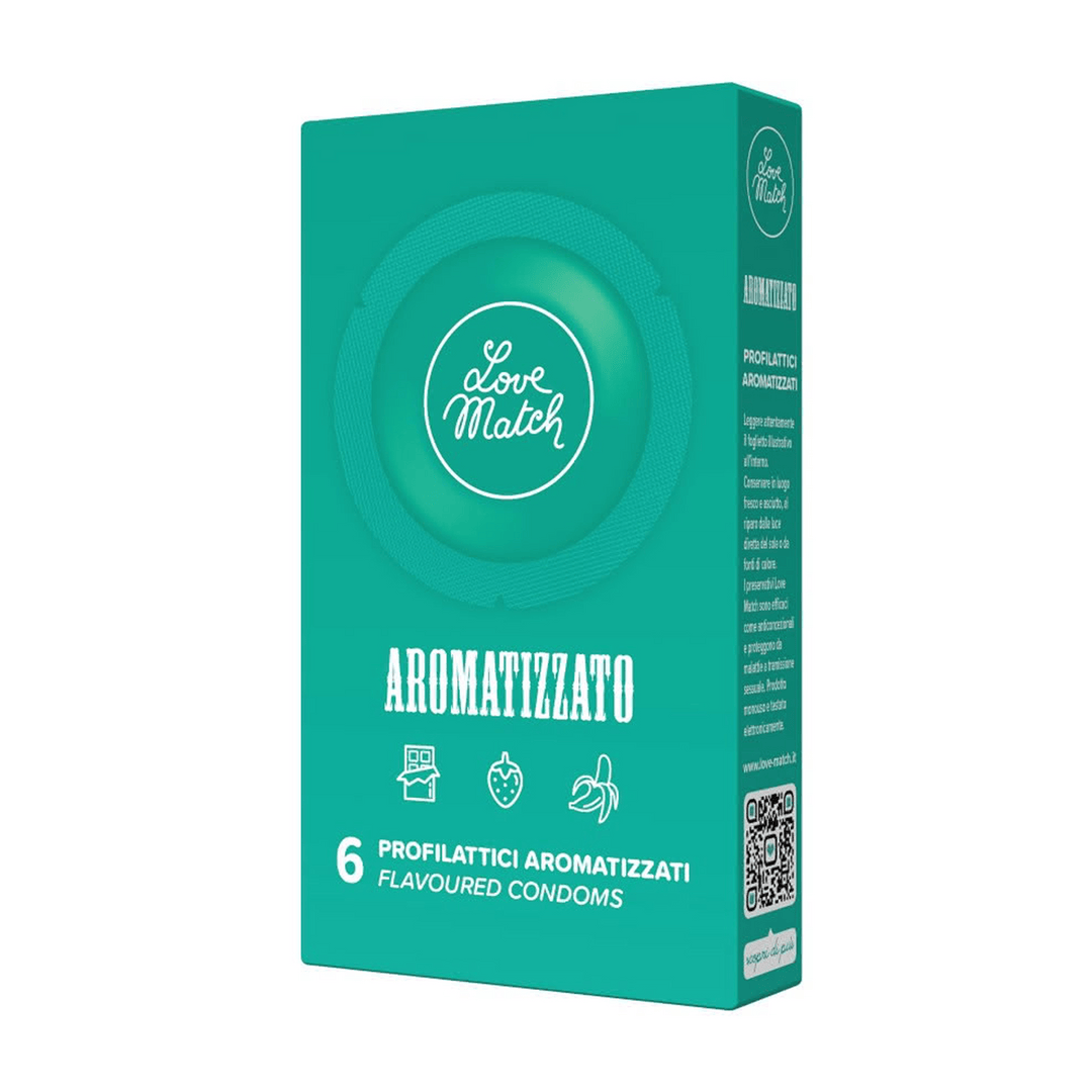 Kondome Aromatizzato mit Geschmack 6 Stück – Ansicht 2