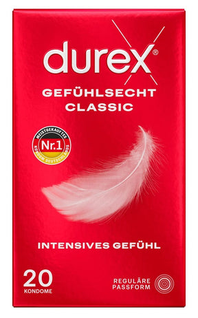 Kondome Durex Gefühlsecht Classic 20er