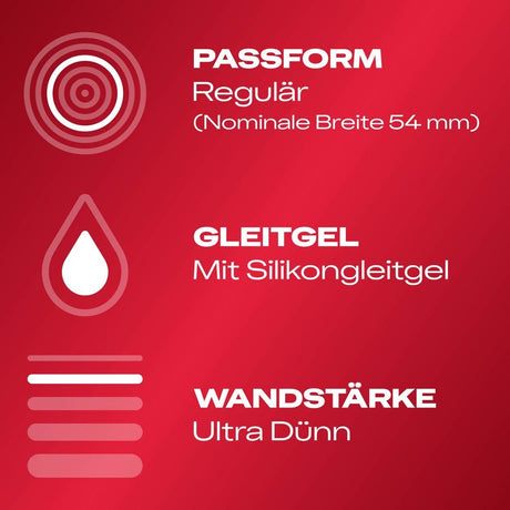 Kondome Durex Gefühlsecht Ultra 30er