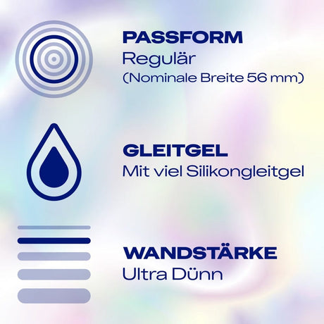 Kondome Durex Hautnah Extra Feucht 8er