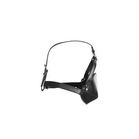 Kopfharness Ouch mit Mundabdeckung und festem Ball 55,2 x Ø 3,9 cm Schwarz – Ansicht 6