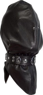 Kopfsack mit Halsband Echtleder