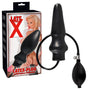 Latex Analplug aufpumpbar 20 x 10 cm