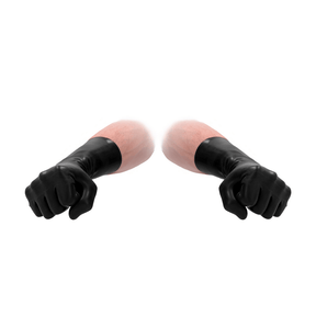 Handschuhe Fist It Latex Schwarz 33,5 cm
