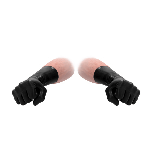 Handschuhe Fist It Latex Schwarz 33,5 cm