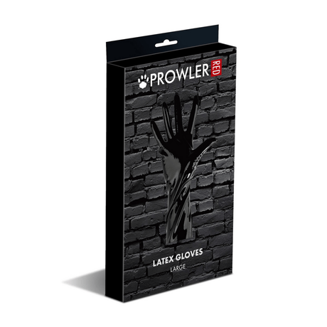 Latexhandschuhe Groß Schwarz 35 cm – Ansicht 2