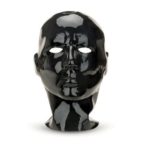 Latexhaube Schwarz 30 x 58 cm