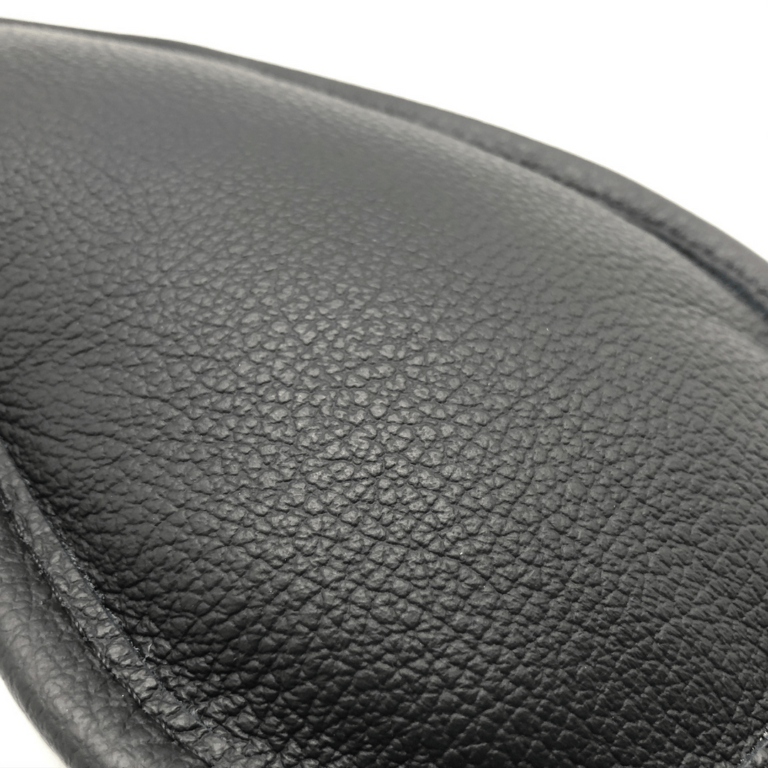 Leder-Augenmaske Blind Up gepolstert Schwarz – Ansicht 3