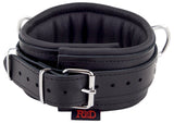 Lederhalsband gepolstert