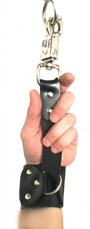 Lederhandschellen