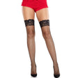 Strümpfe 9992 Strümpfe mit Naht Hinten Schwarz & Rot
