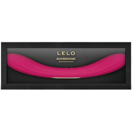 Lelo - Boomerang Doppelender Vibrator Kirsch