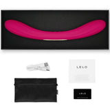 Lelo - Boomerang Doppelender Vibrator Kirsch