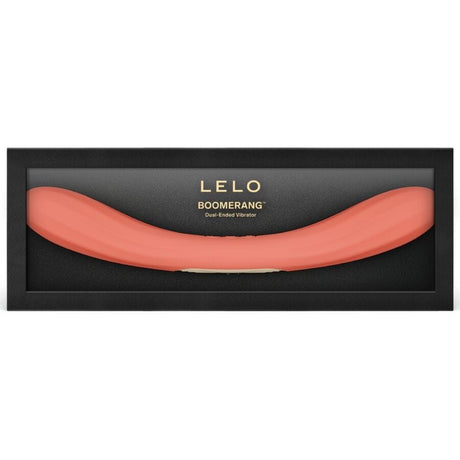 Lelo - Boomerang Doppelender Vibrator Korallenrot
