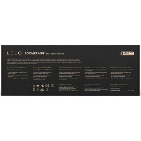 Lelo - Boomerang Doppelender Vibrator Lila
