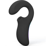 G-Punkt-Vibrator Enigma Wave Dreifach-Vibrationsmassagegerät Schwarz 14 cm.1