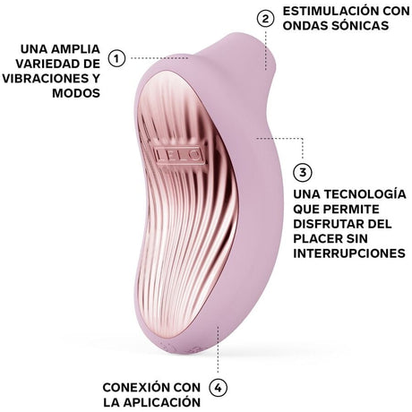 Vibrator Sona 3 Cruise Sonic Klitoralsager Zartrosa.3