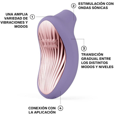 Vibrator Sona 3 Sonic Clitoral Violet Dusk.3