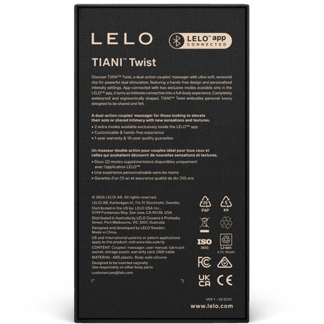 Lelo - Tiani Twist Paarvibrator Lavendel