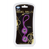 Liebeskugeln Duo mit Hülle Violett 8,6 cm – Ansicht 2