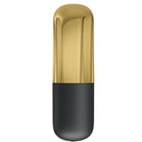 Liebeskugeln Goldener Wiederaufladbarer Kugelvibrator Schwarz