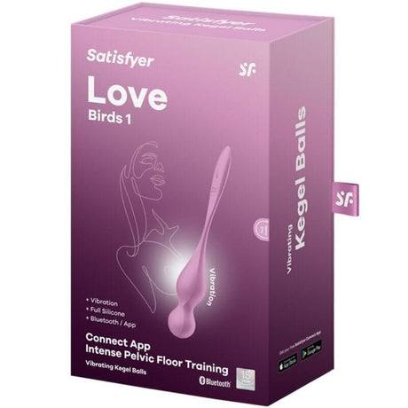 Liebeskugeln Love Birds Vibrierende Kegel-Kugeln Rosa
