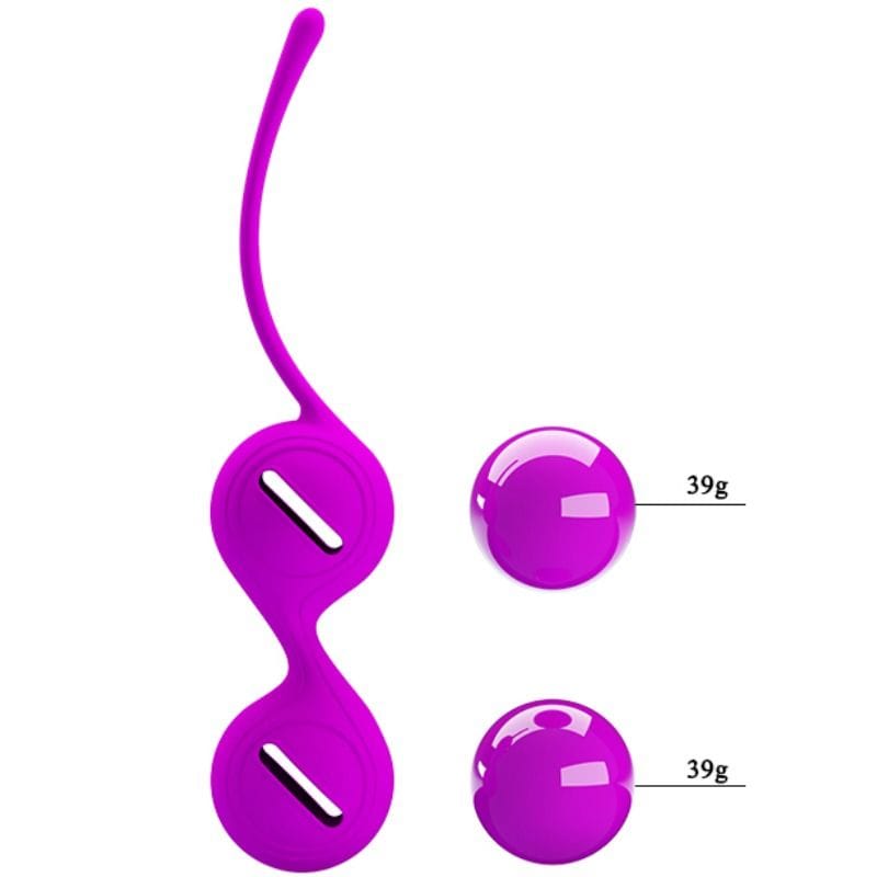 Liebeskugeln Orgasmic Balls Kegel-Training I Flieder – Ansicht 5