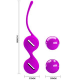 Liebeskugeln Orgasmic Balls Kegel-Training I Flieder – Ansicht 4