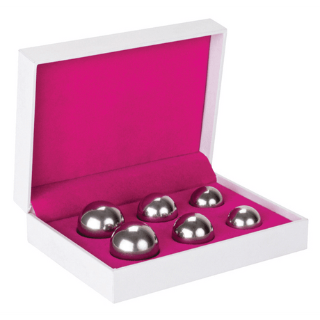 Liebeskugeln-Set Ben Wa Silber 2,5 x Ø 2 cm
