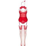 Strümpfe Fashion Limpid Snowflakes Lc 90604 Body + Strümpfe + Weihnachtsstirnband S/M.2