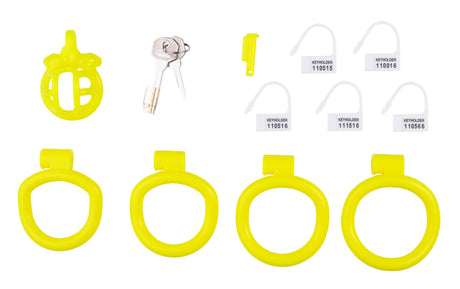 Lyfy Keuschheitsgürtel kurz 4 x 3.3cm Gelb