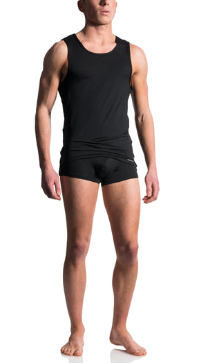 Manstore Achsel-Shirt schwarz