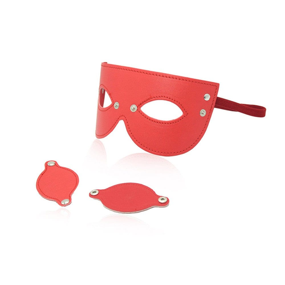 Maske Augenklappe Rot