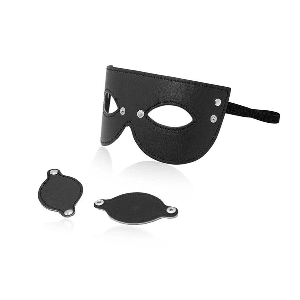 Maske Augenklappe Schwarz