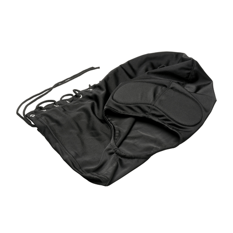 Maske Master Series Cocksucker Kapuze mit offenem Mund Elasthan Schwarz – Ansicht 4