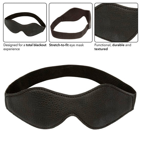 Maske Nocturnal Augenmaske Schwarz