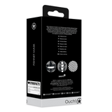 Maske Ouch aus Netzstoff mit Mundöffnung Schwarz 30 x 27 cm – Ansicht 3