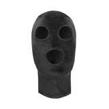 Maske Ouch aus Samt mit Augen- und Mundöffnung Schwarz 28 cm – Ansicht 4