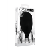 Maske Ouch Black and White Subjugation Schwarz 39,5 cm – Ansicht 2