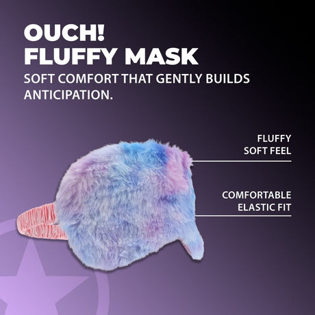 Maske Plüsch Regenbogen – Ansicht 9